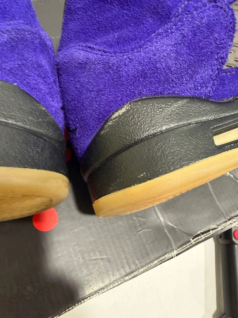 Nike Air Jordan 5 Alternate Grape Purple Suede Retro Sneakers Men’s 8